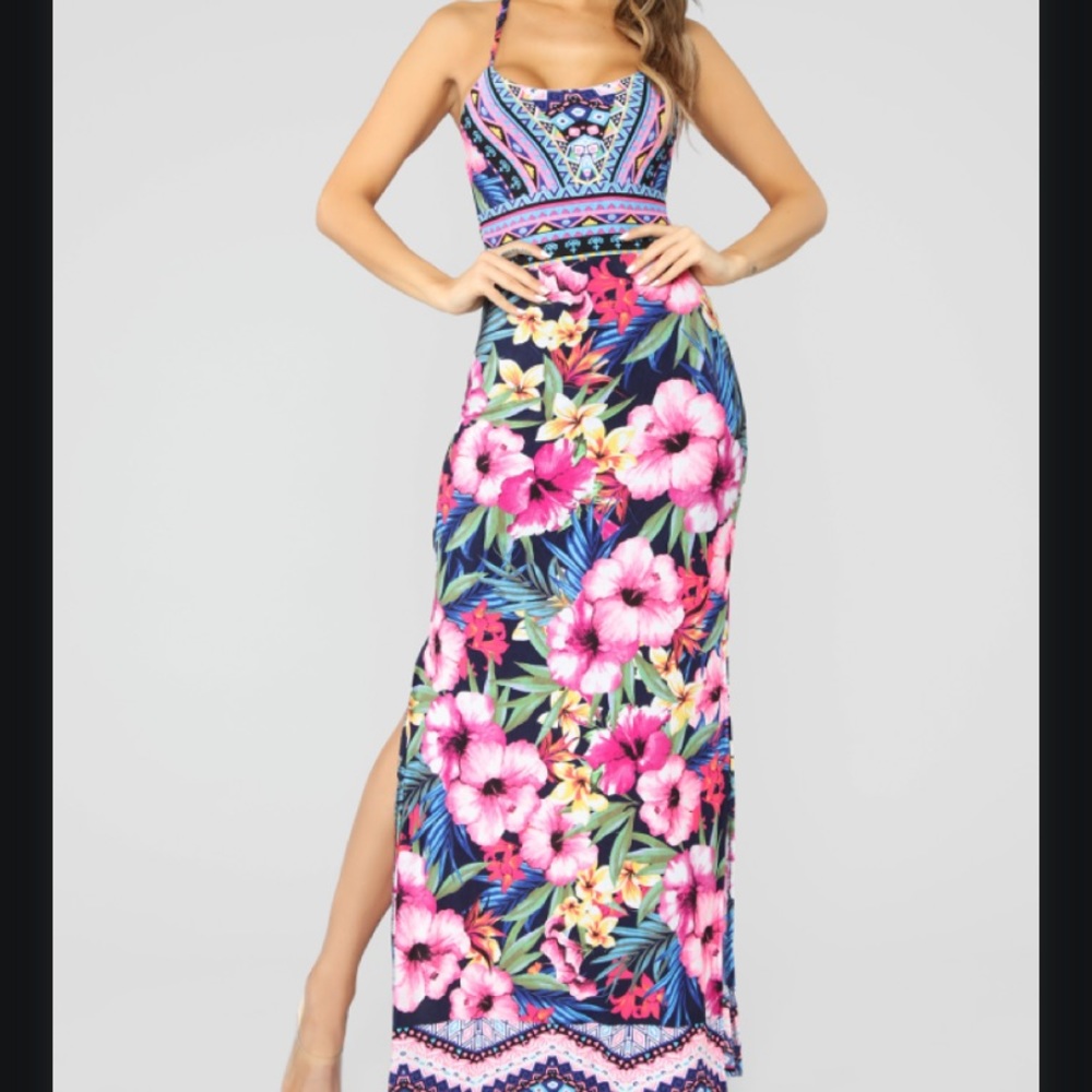 Fashion nova maxi dress NWOT